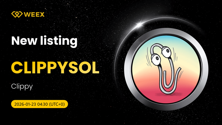 تم إدراج زوج تداول CLIPPYSOL USDT على WEEX Spot