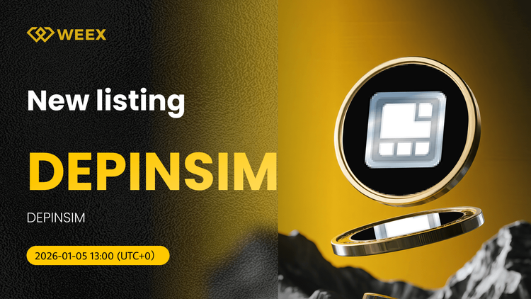 DEPINSIM USDT交易實盤： DEPINSIM Coin 上市於 WEEX