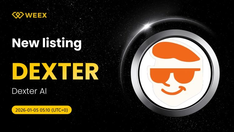 DEXTER USDT 在 WEEX 上交易實盤： Dexter AI List