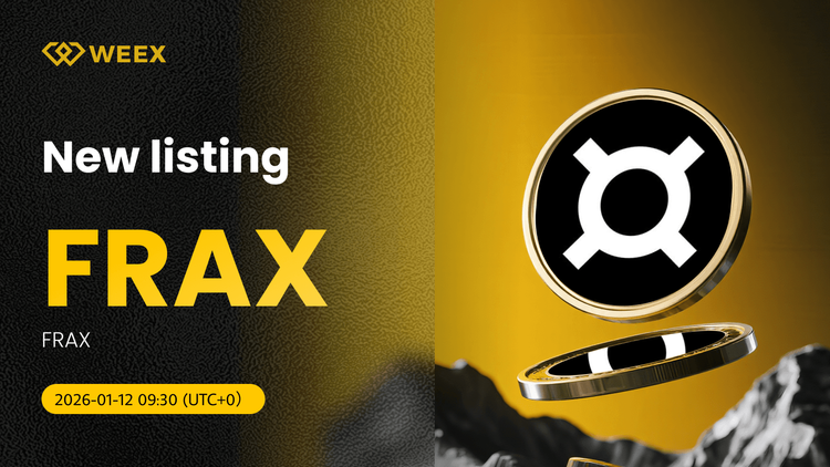 تداول FRAX USDT الفوري متاح الآن على منصة WEEX