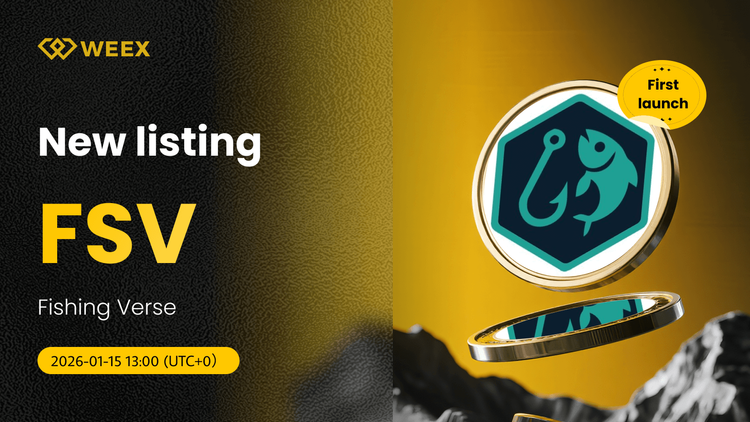 FSV USDT مباشر: إدراج عملة Fishing Verse (FSV) على WEEX Spot