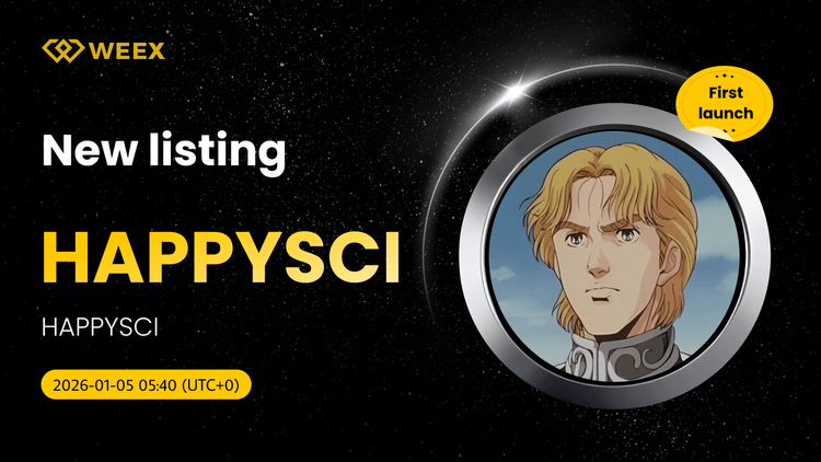 HAPPYSCI USDT 新上市於WEEX現貨