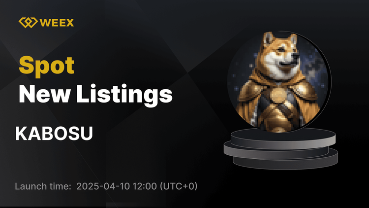 KABOSU (KABOSU) se une a WEEX Spot — KABOSU USDT Trading ahora en vivo