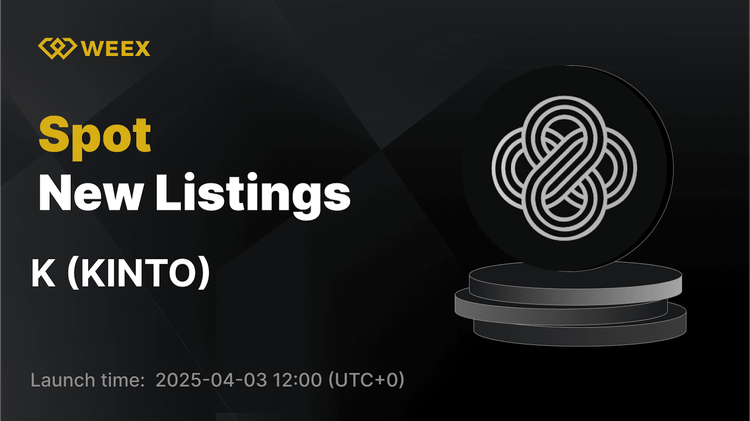 KINTO (K) ahora cotiza en WEEX Spot con K USDT Trading disponible