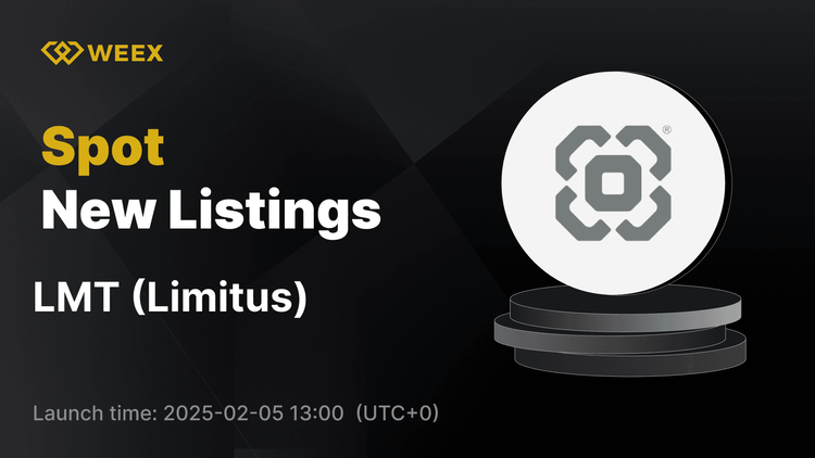 Limitus (LMT) 現已在 WEEX 上線 – 立即交易 LMT USDT！