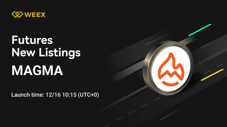 عقد MAGMA USDT الدائم متاح الآن على منصة WEEX Futures