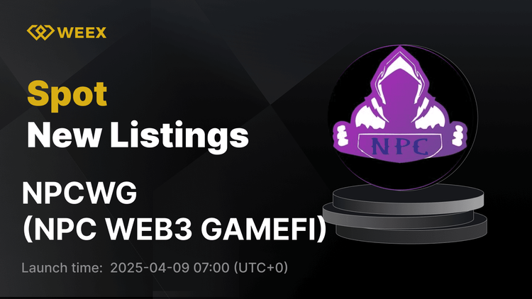 NPC WEB3 GAMEFI (NPCWG) ahora opera en WEEX Spot