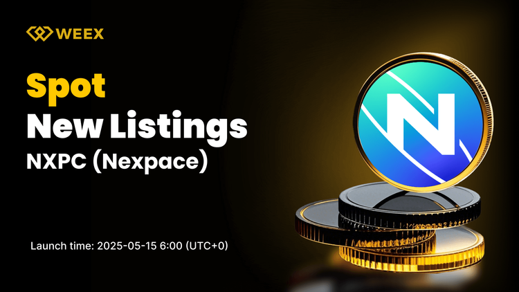 Nexpace (NXPC) llegará al mercado spot de WEEX con el par de trading NXPC USDT