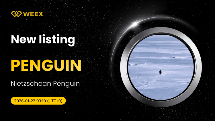 PENGUIN USDT 實盤:尼采企鵝幣在 WEEX 上線