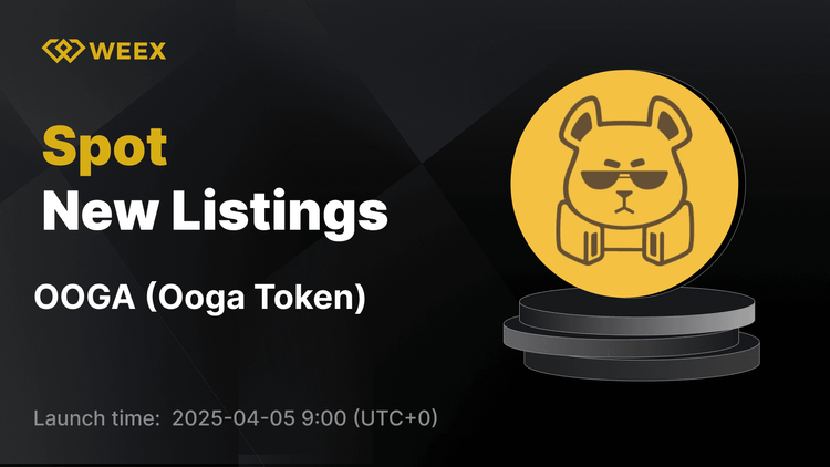 Ooga Token (OOGA) hace su debut en WEEX con OOGA USDT Pair Trading ahora en vivo