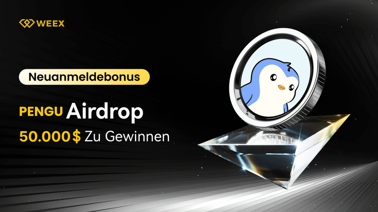 PENGU Airdrop on WEEX: Share 50,000 USDT New User Rewards