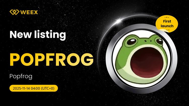 POPFROG USDT Nuevo listado en WEEX Spot