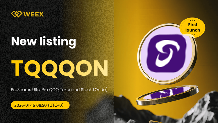 TQQQON USDT مباشر: أدرجت بورصة WEEX أسهم ProShares UltraPro QQQ (أوندو)