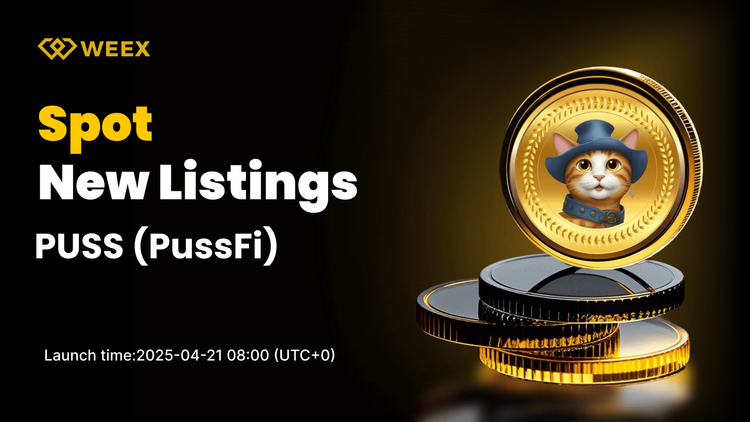 PussFi (PUSS) se une al mercado al contado de WEEX: el par PUSS USDT está listo para lanzarse