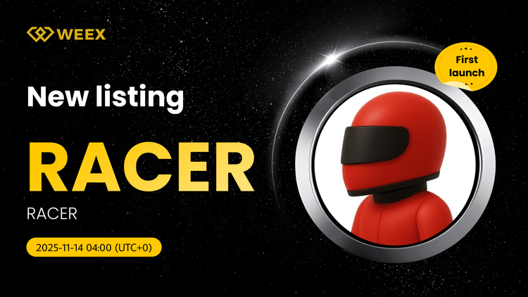 Listado de estreno de RACER USDT: WEEX lista la moneda RACER