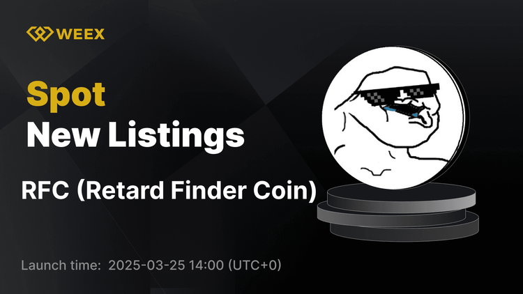 Retard Finder Coin (RFC) در WEEX با RFC USDT Pair Trading به زودی فهرست می شود