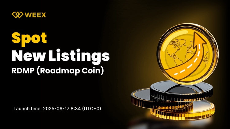 Roadmap Coin (RDMP) se incluye en WEEX mientras el par spot RDMP/USDT se activa