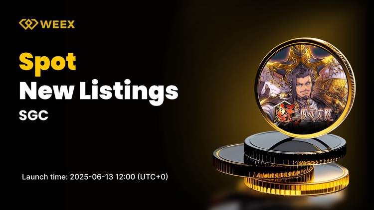 SGC USDT se incluirá en el mercado spot WEEX