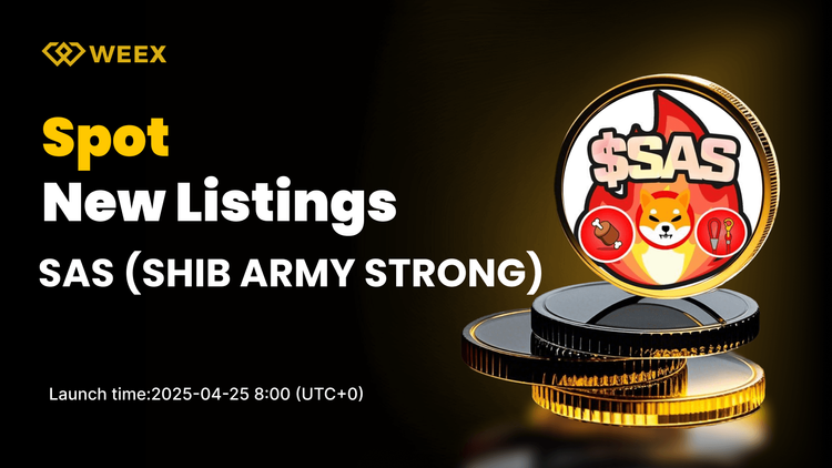 SHIB ARMY STRONG (SAS) se lanza en el mercado spot WEEX con el par SAS USDT ahora abierto para operar