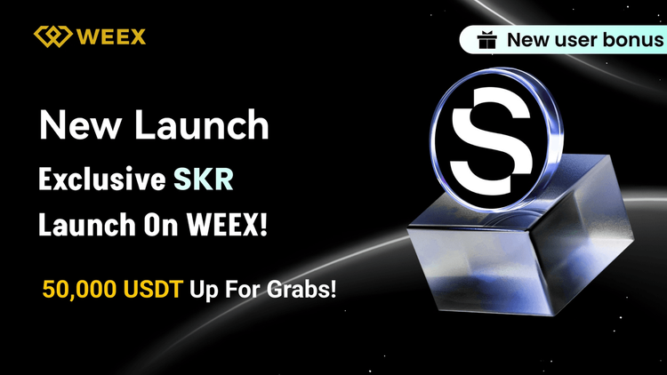 WEEX Lista SKR: Comparte 50,000 USDT en Airdrops y Comercio sin Tarifas