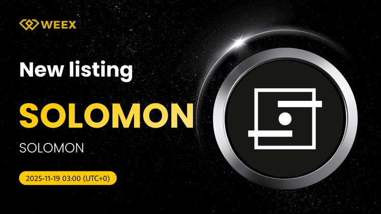 SOLOMON USDT disponible en WEEX: Listado de monedas de SALOMÓN