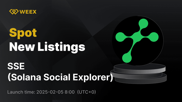 Solana Social Explorer (SSE) 現已在 WEEX 上市 – 立即交易 SSE USDT！
