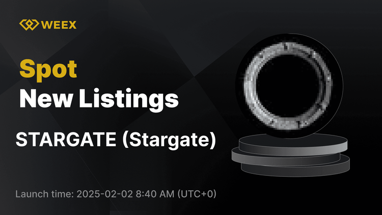 Stargate (STARGATE) ya está disponible en WEEX: el par STARGATE USDT entra en funcionamiento