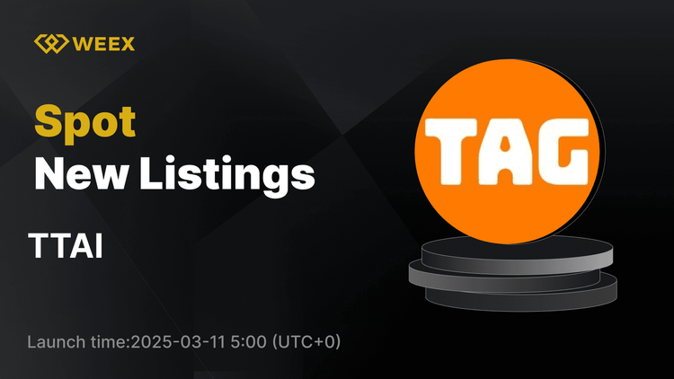 El trading al contado de TTAI USDT comienza en WEEX