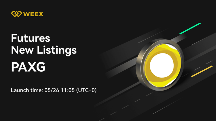 WEEX Futures تطلق عقد PAXG الدائم