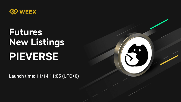 Contrato PIEVERSE USDT: Nueva cotización en WEEX Futures