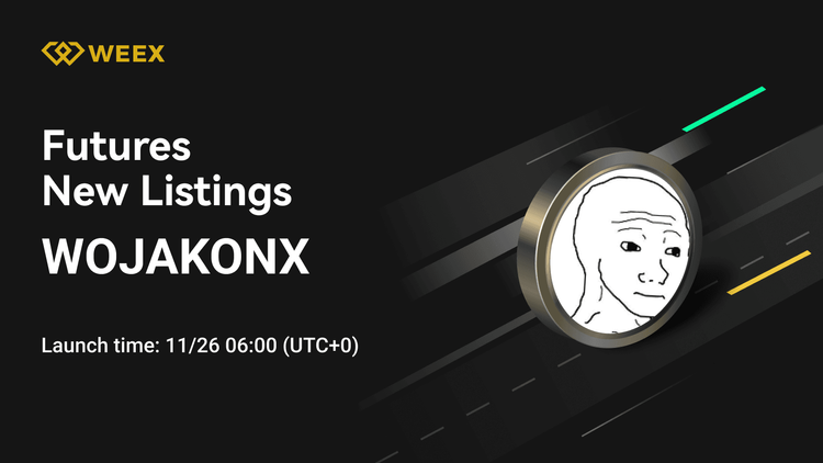 WOJAKONX USDT Contrato Perpetuo Ahora Disponible en WEEX Futuros