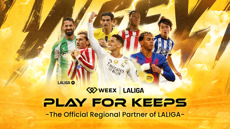 WEEX × LALIGA se asocian para llevar la disciplina profesional del fútbol al tradear de criptomonedas