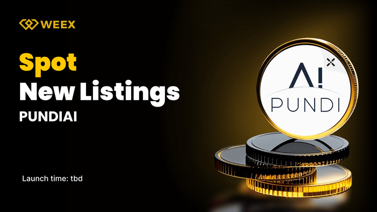 Nuevo listado en WEEX: PUNDIAI estará disponible en el trading spot de WEEX