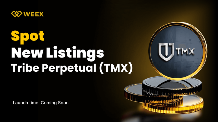 WEEX Spot agrega Tribe Perpetual (TMX), abriendo el par TMX USDT para operar