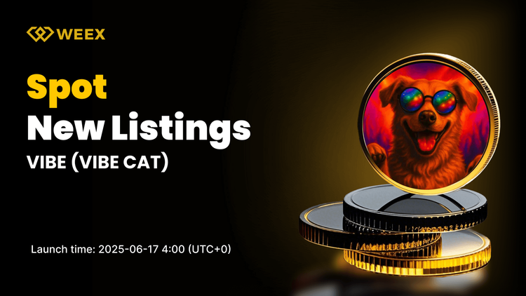 WEEX da la bienvenida a VIBE CAT (VIBE) al mercado al contado