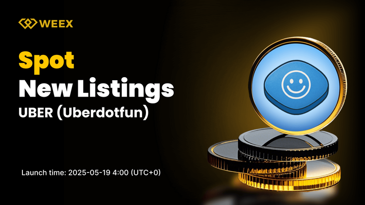 WEEX lanzará el trading al contado de Uberdotfun (UBER) el 19 de mayo