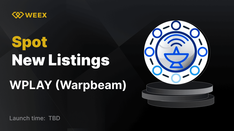 Warpbeam (WPLAY) 現已登陸 WEEX – WPLAY USDT 交易開啟