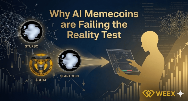 Por que as memecoins de IA não estão passando no teste da realidade