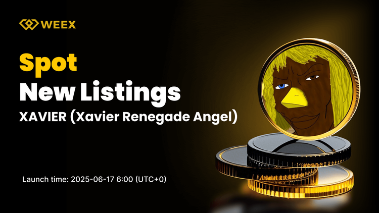 Xavier Renegade Angel (XAVIER) se lista en WEEX Spot