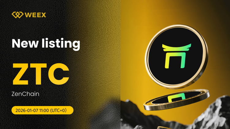 تم إدراج عملة ZenChain (ZTC) في بورصة WEEX الفورية مع زوج ZTC USDT الفوري