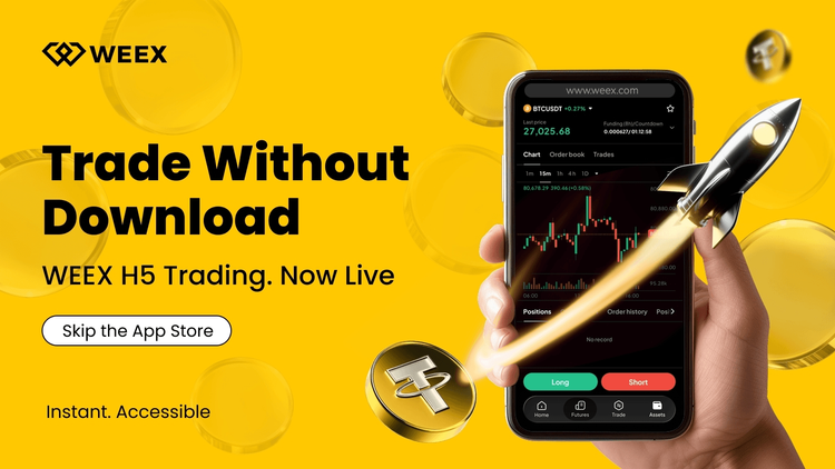 Cómo comerciar con criptomonedas sin App Store: Comercio de criptomonedas instantáneo en WEEX