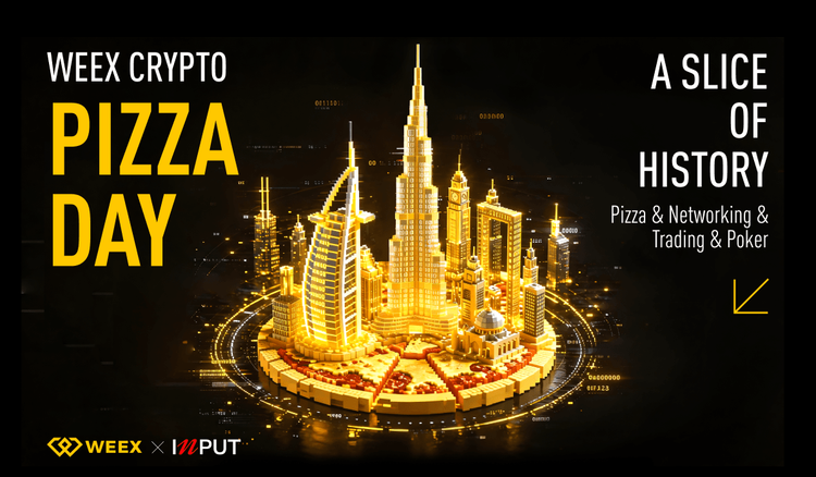 ピザ、ポーカー、そしてAIトレード：ドバイで開催されたWEEX Crypto Pizza Dayの振り返り