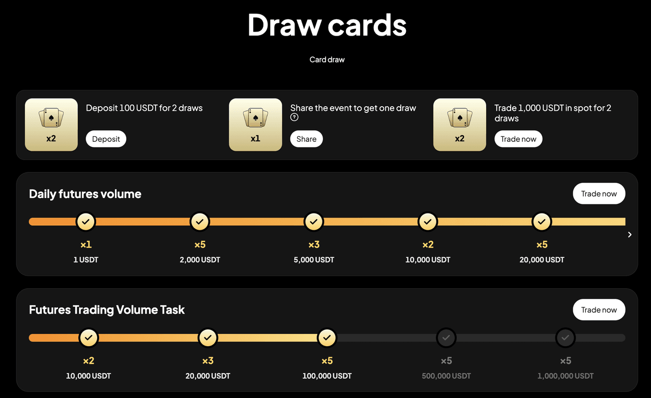Tiệc Poker WEEX: Giao dịch tiền điện tử, chơi bài và giành phần thưởng lớn