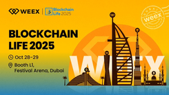 WEEX出席迪拜Blockchain Life 2025，携手全球社区共探加密创新未来