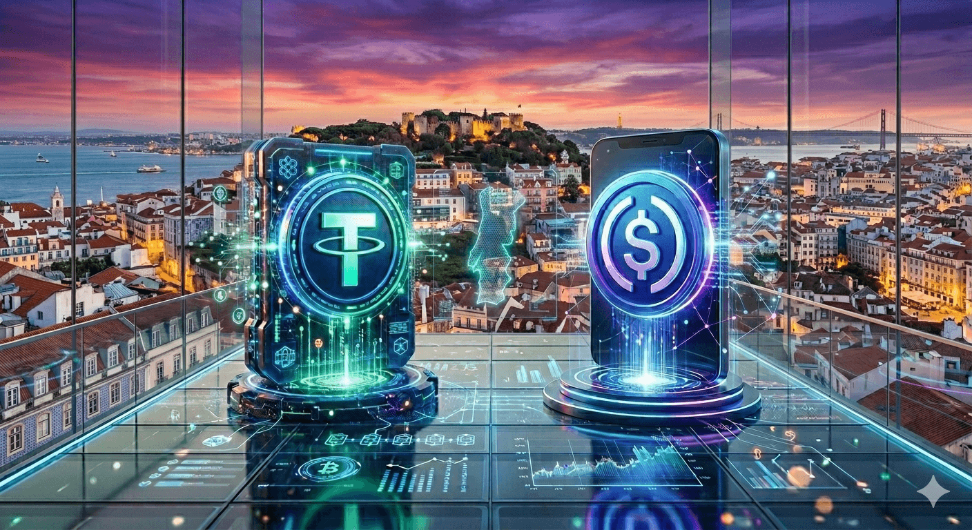 USDT مقابل USDC: ما هي العملة المستقرة الأفضل في البرتغال؟