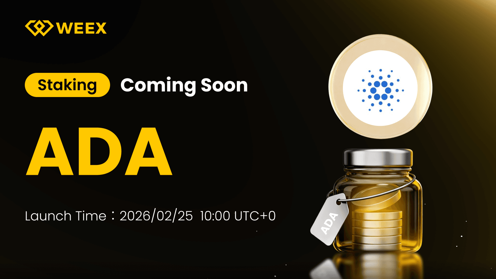 Lanzamiento de la participación de ADA en WEEX: Todo lo que necesita saber